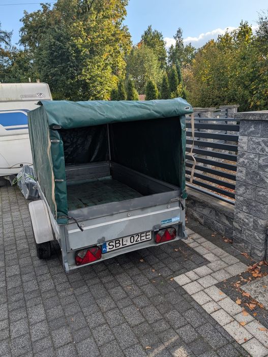 Przyczepa lekka THULE . Rezerwacja  do godz 16tej