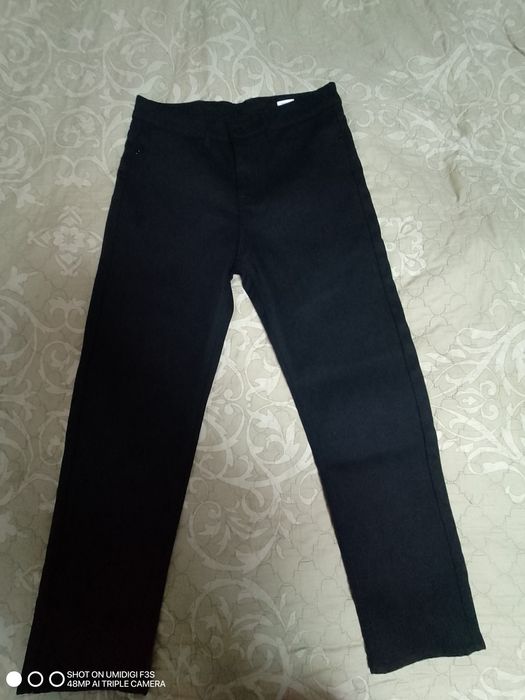 Утеплені чорні штани