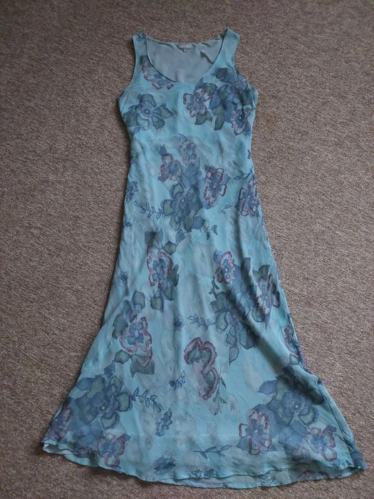 Шовк! Неймовірна сукня, сарафан з натурального шовку Per Una