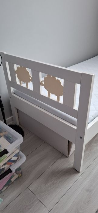 Łóżko łóżeczko dla dziecka  Ikea Sultan Lade z materacem