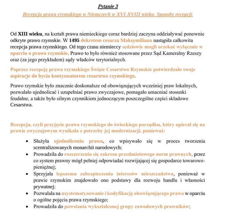 Historia Prawa Prywatnego - notatki prawo PDF (UWB 2023/2024)