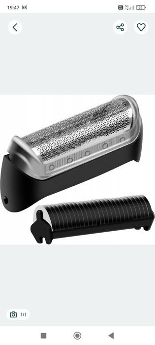 Folia I Blok Ostrzy Ostrza Do BRAUN 10B / 20B SERIES 1