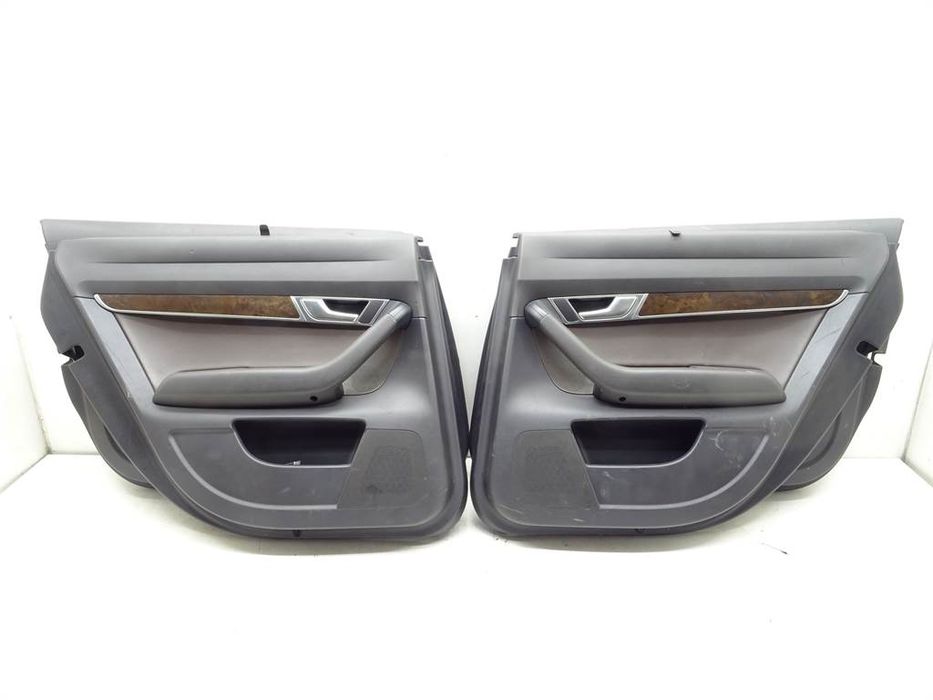 BOCZKI DRZWI TAPICERKA KOMPLET AUDI A6 C6