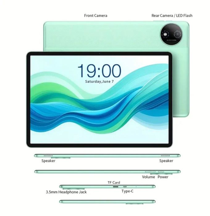 4/128 Gb,новий планшет,+чохол,клавіатура,сучасний  ігровий, Android 15