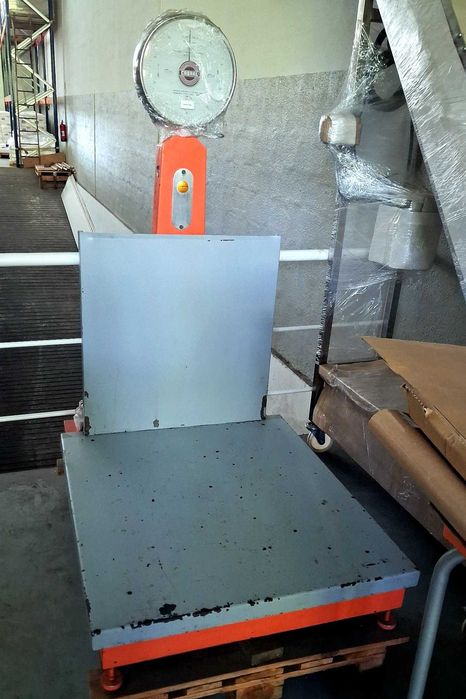 Balança industrial CABRAL C70 500 kg – plataforma 100x90 cm
