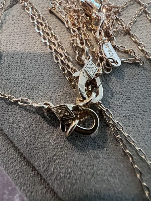 Naszyjnik Van cleef czarny premium
