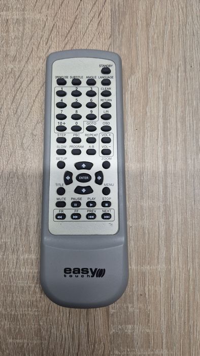 Pilot DVD odtwarzacza zdalnego sterowania easy touch