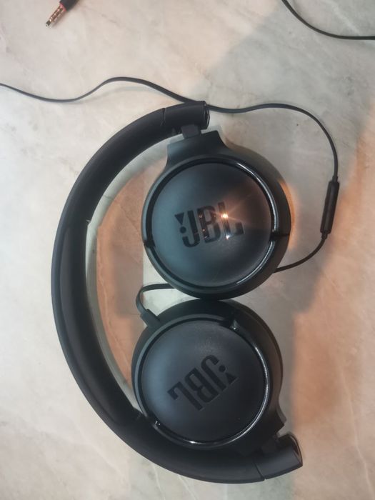 Навушники накладні дротові JBL T500 Black (JBLT500BLK)