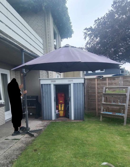 Parasol ogrodowy boczny