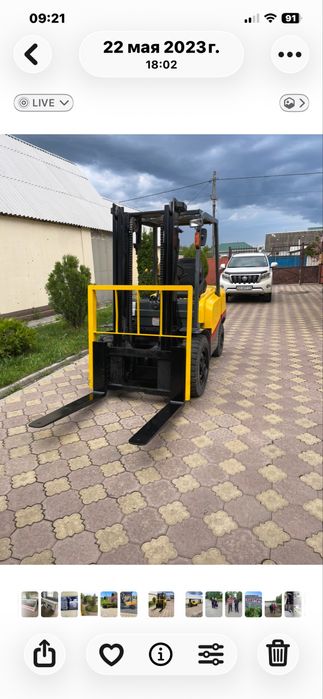 Вилочный погрузчик