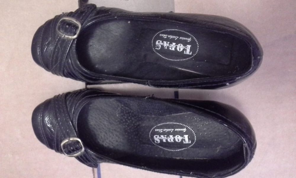 Кожаные туфли кожа Topas