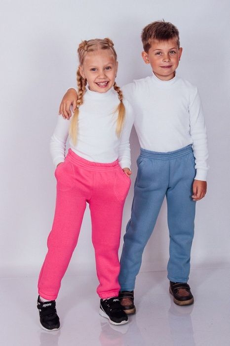 Теплые брюки трехнитка р.92-170