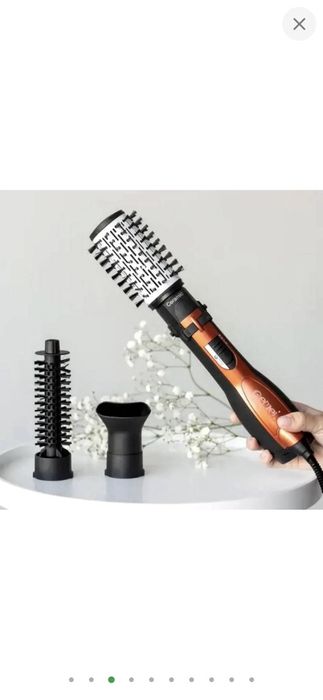 Фен-стайлер для волос с 3 насадками Gemei GM-4828