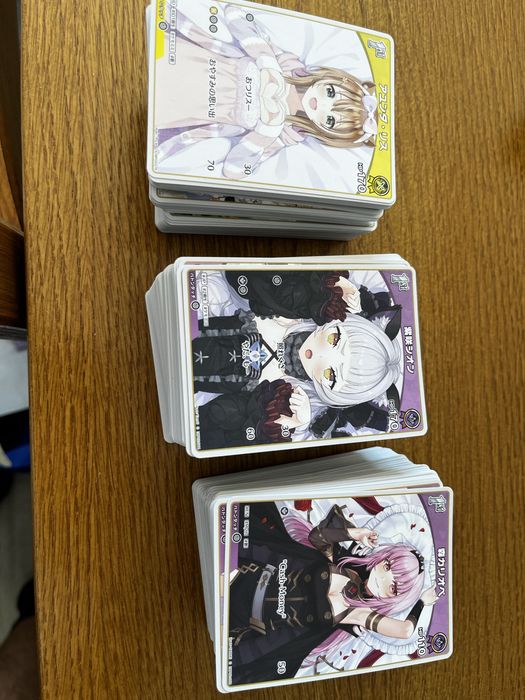 Cartas Hololive em Japonês