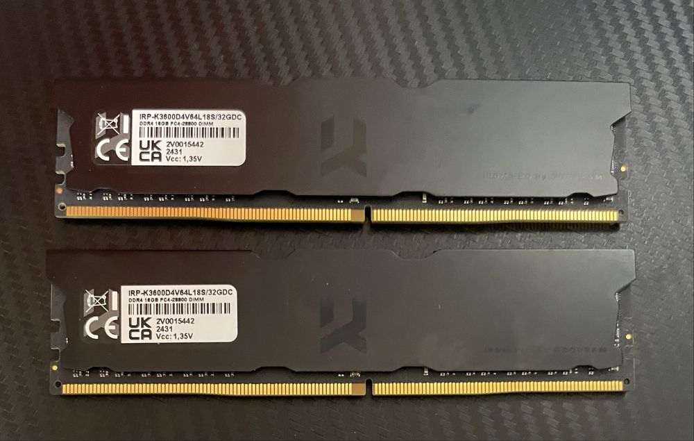 Оперативна памʼять DDR4 IRDM 2x16gb