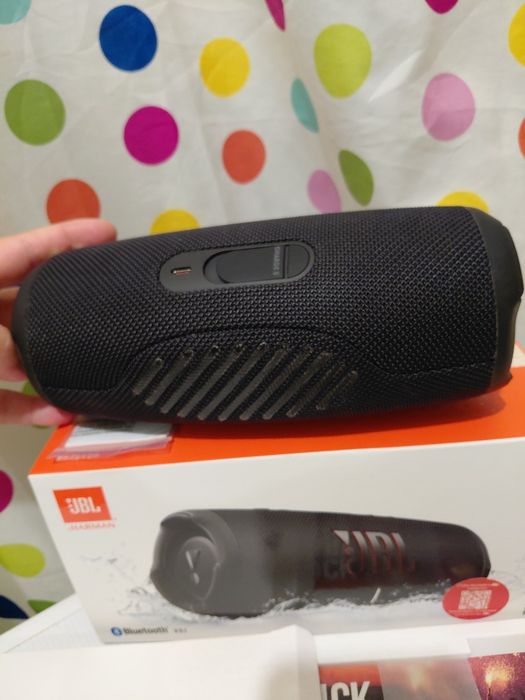 Акустична система JBL Charge 5 Black (CHARGE5BLK)