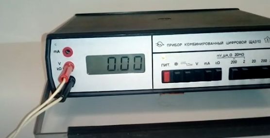 НОВЫЙ (!) советский прибор комбинированный цифровой Щ 4313