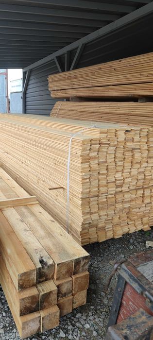 Sprzedam sztachety Lamele deski elewacyjne boazeria podbitka dachowa