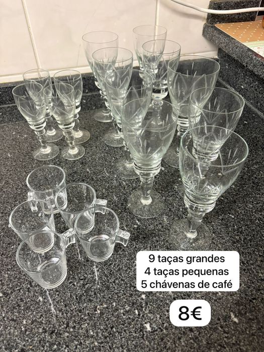 Taças e chavenas