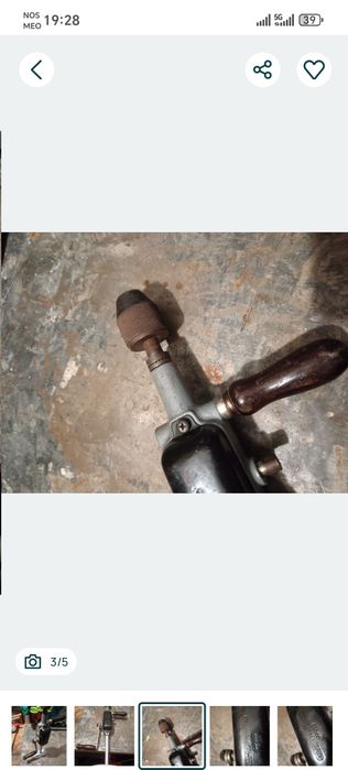 Berbequim vintage Stanley