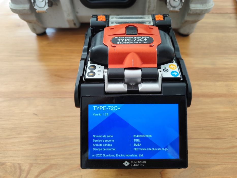 Venda de maquinas de fibra otica.