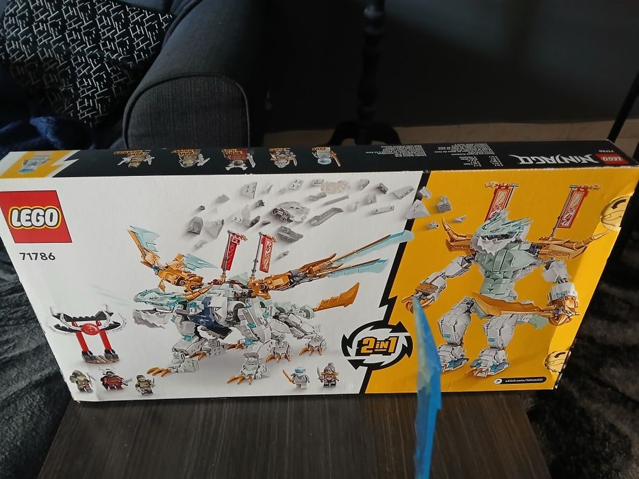 Lego ninjago zane's ice dragon creature