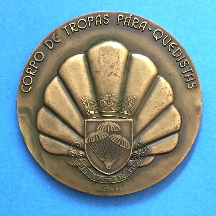 CORPO DE TROPAS PARA-QUEDISTAS, medalha, Ø70mm