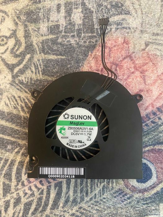Wentylator SUNON Apple Macbook Pro A1278