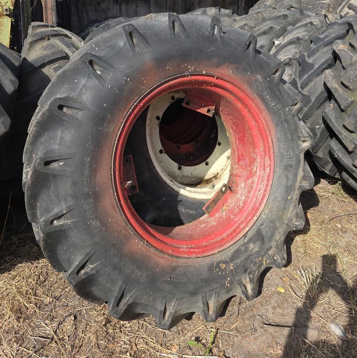Koło komplet opona 14,9-28 kombajn Claas różne, Fahr M66 inne,