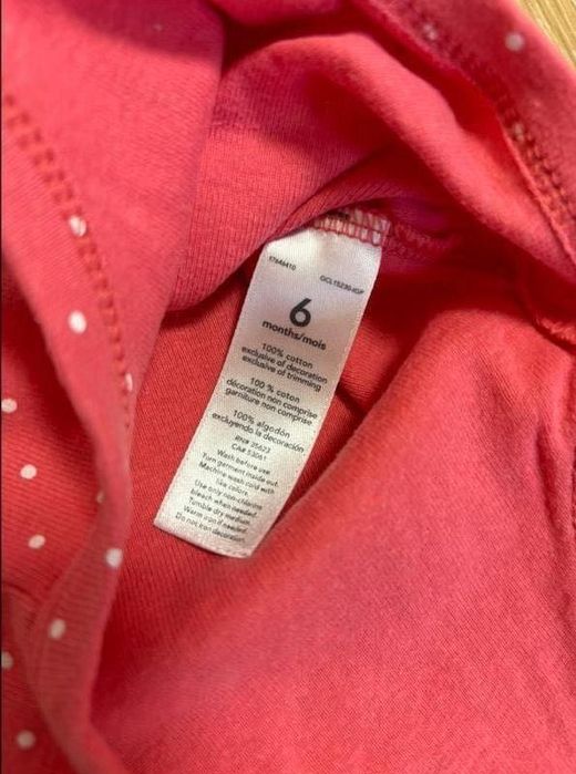 Набір боді на літо 6-9 міс/74 см Carter’s/Next бодіки 3 шт