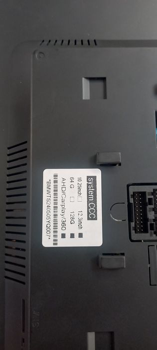 Автомобільний відеоплеєр id 8 BMW e70 2008-2013