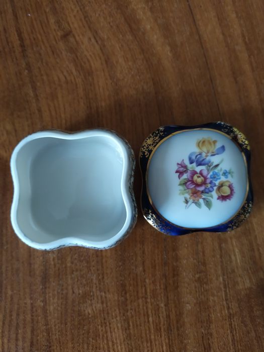 Вінтажна порцелянова шкатулочка для прикрас PM Martinroda Germania