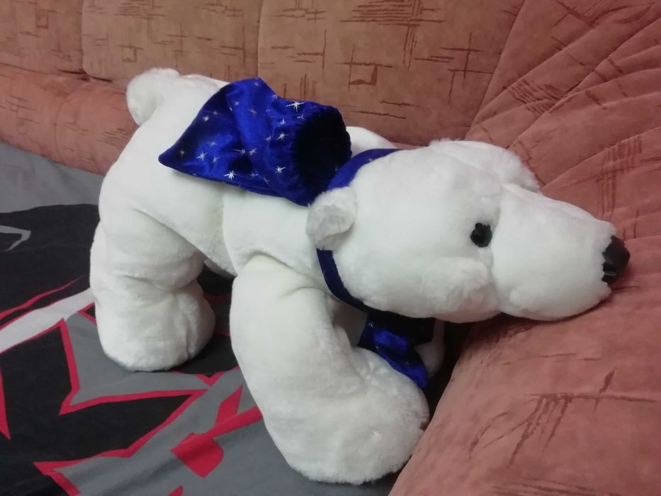 Плюшевий Білий Ведмедик