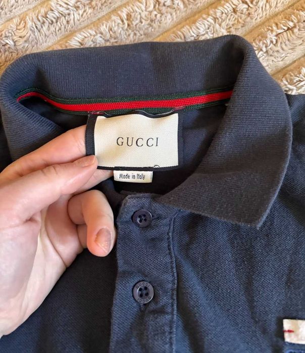 футболка Gucci темносиня розмір м