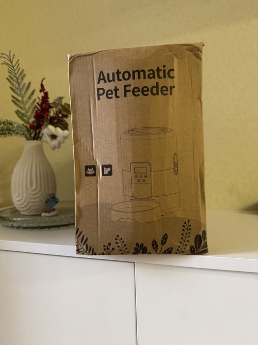Автоматична кормушка для тварин Pet Feeder