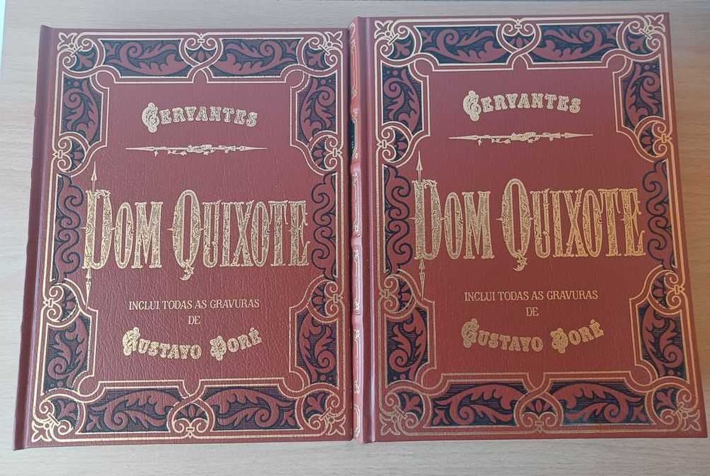 livro: Miguel de Cervantes e Gustave Doré “Dom Quixote”