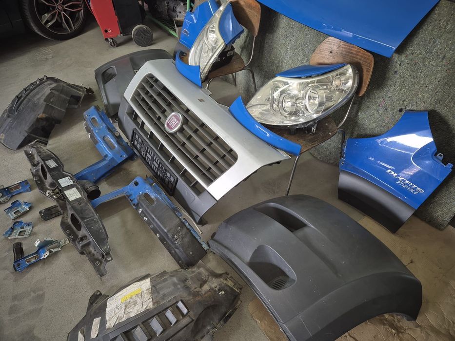 Fiat Ducato Przód blacharski Idealny bez lakierowania 06-13r