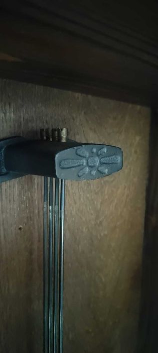 392 Zegar wiszący mechaniczny Junghans z 1933 roku - antyk