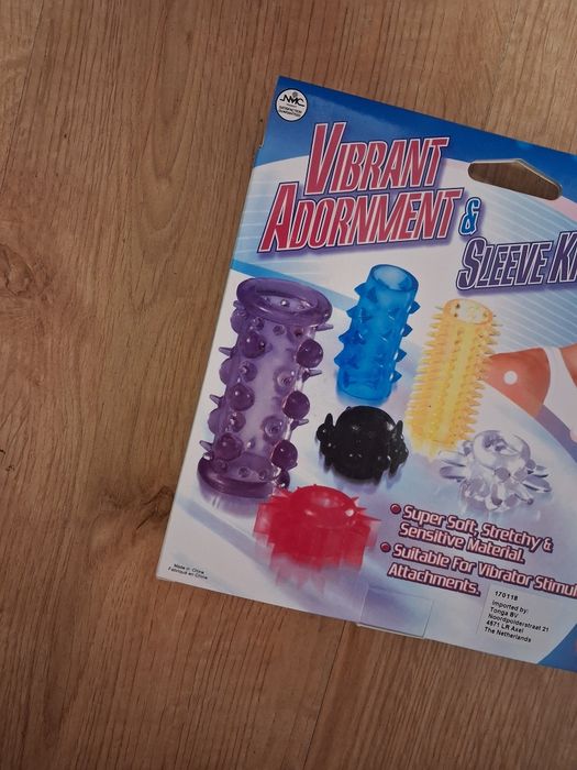 Zestaw nakładek masujących ciało