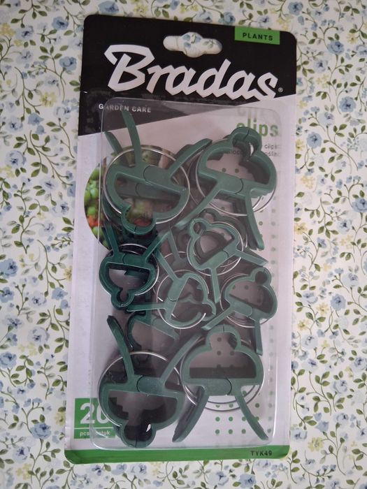 Klipsy do spinania roślin
