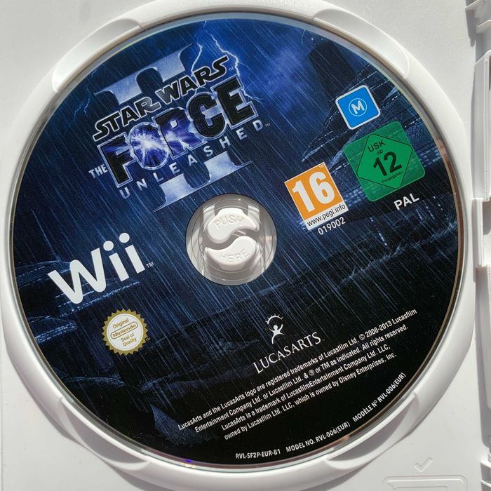 Wii Star Wars The Force Unleashed 2  і інші