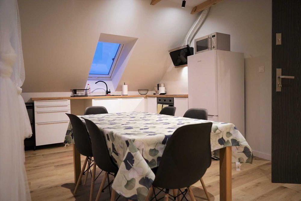 Domek dla 13 osób. Sauna, balia z jacuzzi.