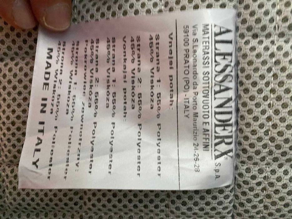 Ekskluzywny włoski materac piankowy Magniflex 160x200