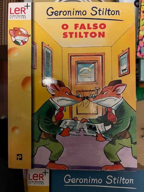 Livros Geronimo stilton em bom estado