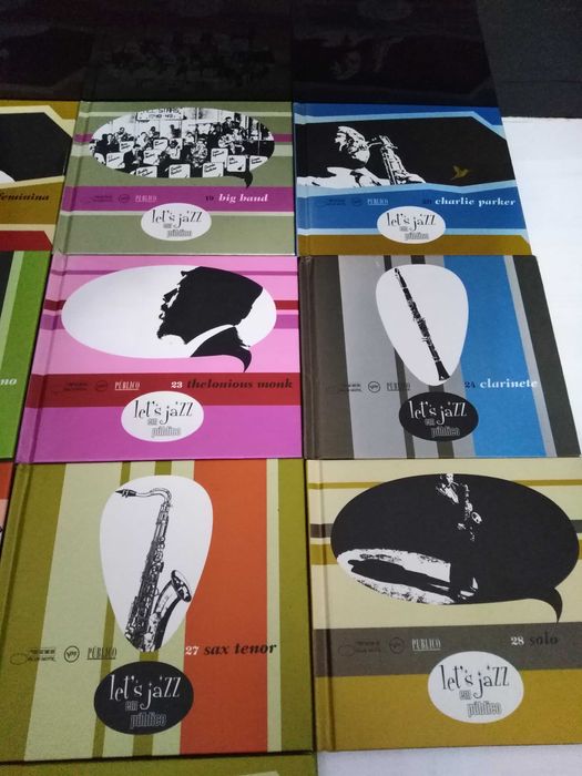 Cds com Livro colecção "Let's Jazz" em Publico 31 Cds (Completa).