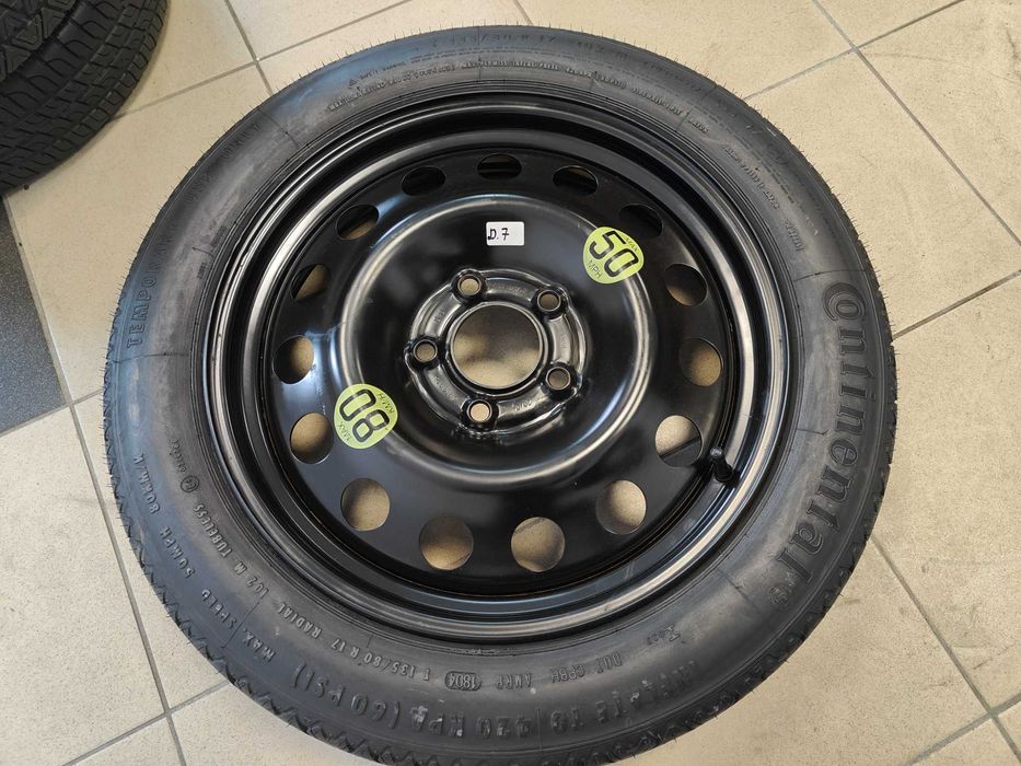 Koło Dojazdowe Dojazdówka BMW 135/80 r17 5x120 ET18 NR d7