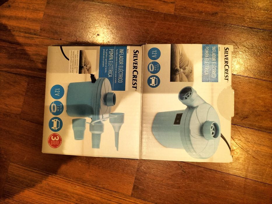 Bomba de ar para isqueiro de carro