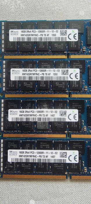 Hynix 16GB 2Rx4 PC3-12800R ECC REG HMT42GR7MFR4C
