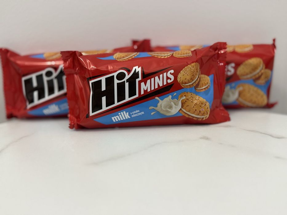 HIT Minis Milk ciastka mleczne – duże ilości –