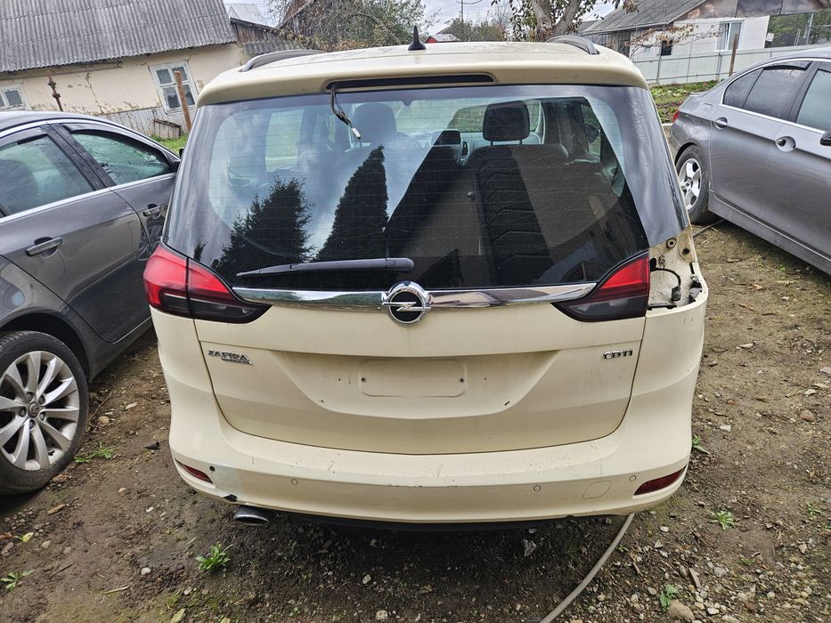 Опель Зафіра Ц Бампер Капот Крило Фара Стоп Решітка Скло Opel Zafira C